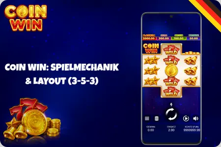 Spielmechanik und Layout von Coin Win