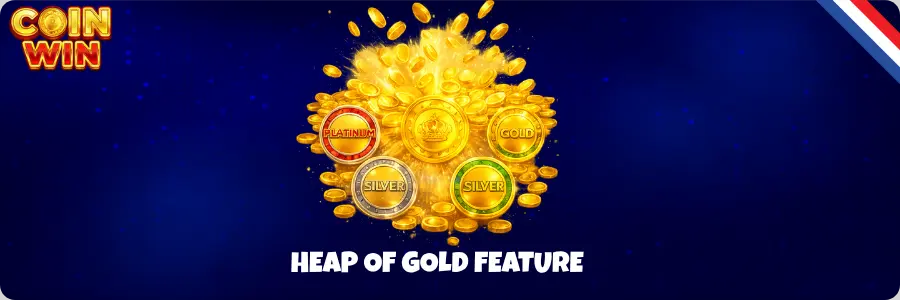 Heap of Gold-functie in de Coin Win gokkast