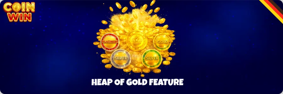 Heap-of-Gold-Funktion im Coin Win Slot