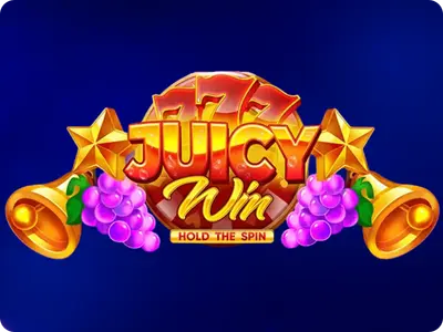 Juicy Win Hold The Spin logo
