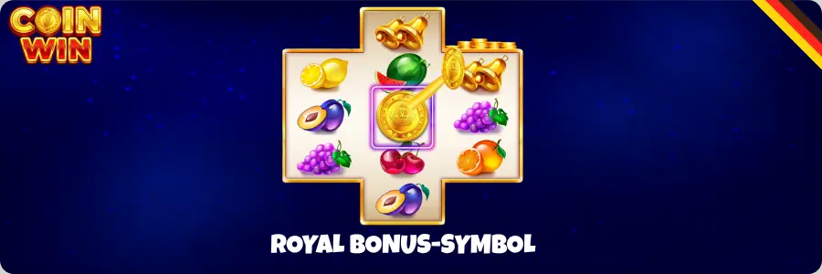 Königliches Bonus-Symbol im Coin Win Slot