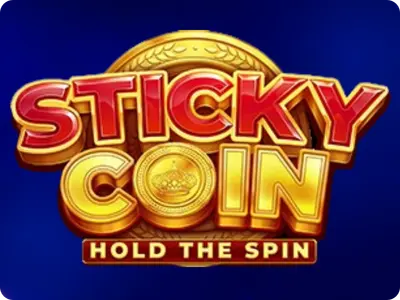 Sticky Coin Hold The Spin logo