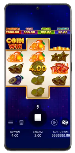 Behalten Sie die Walzen im Coin Win Slot genau im Auge.
