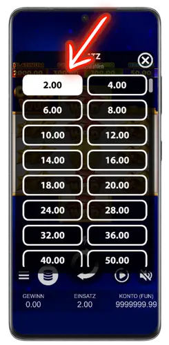 Bevor Sie Coin Win Slot spielen, legen Sie Ihren Einsatz fest